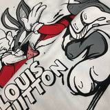 Flat lay presentation of Louis Vuitton cotton t-shirt with everyday silhouette