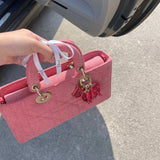 Close-up detail of refined elevated women's handbag – women's designer-style accessory