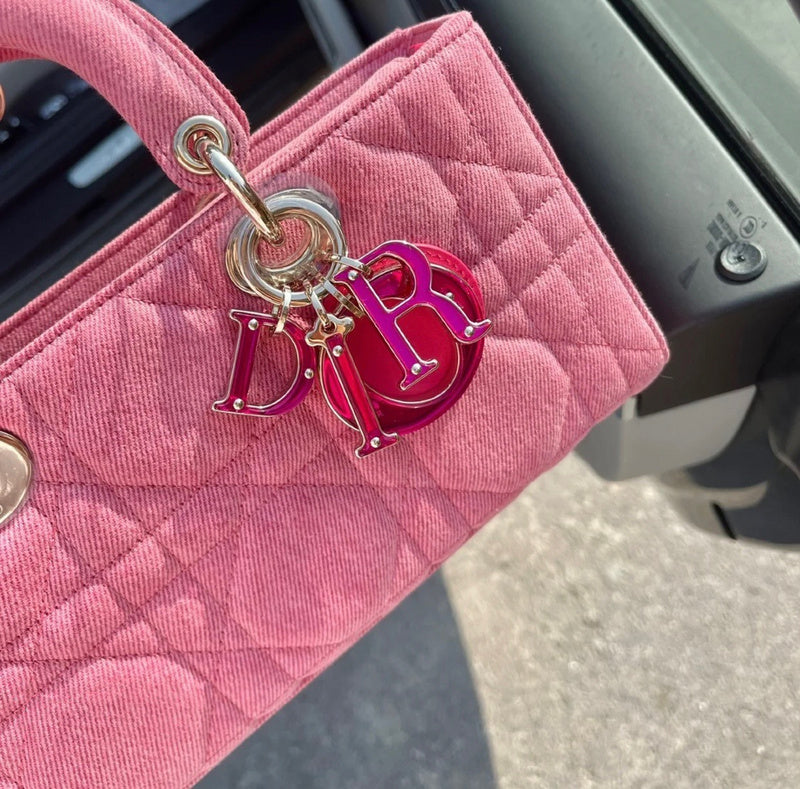 Back view of refined elevated women's handbag – women's designer-style accessory