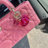 Back view of refined elevated women's handbag – women's designer-style accessory