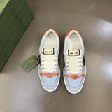Gucci muted earth tones luxury sneakers view 10 heritage-inspired look