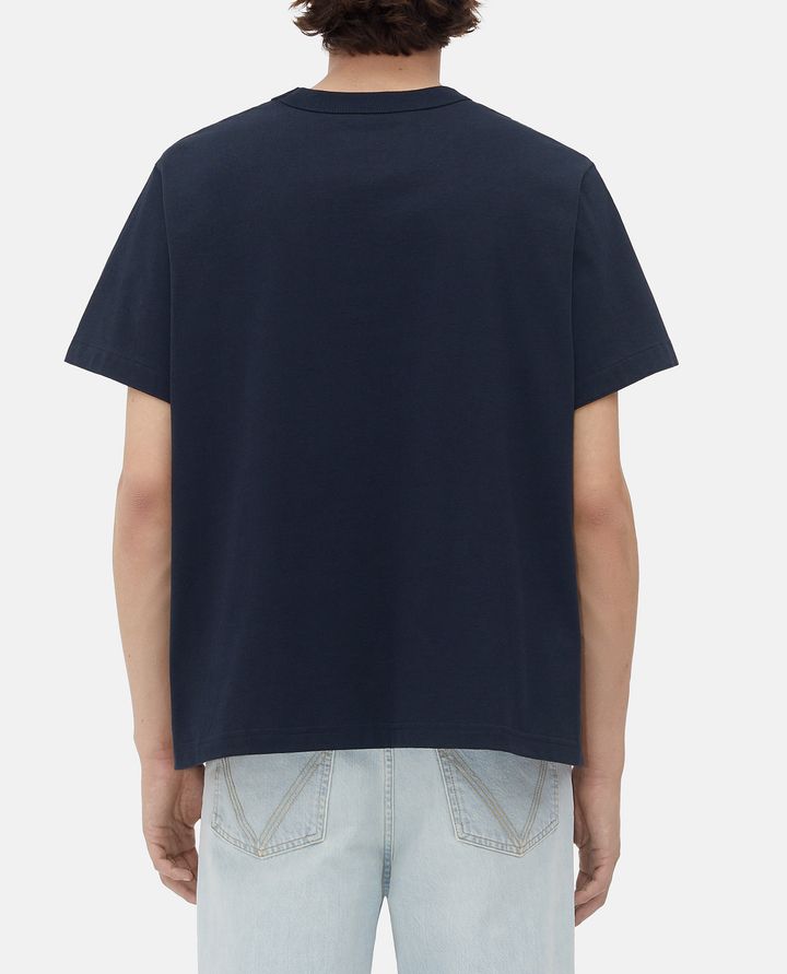 Bottega Veneta tee shirts side profile designer luxury fashion