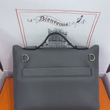 Interior view of elegant premium bag