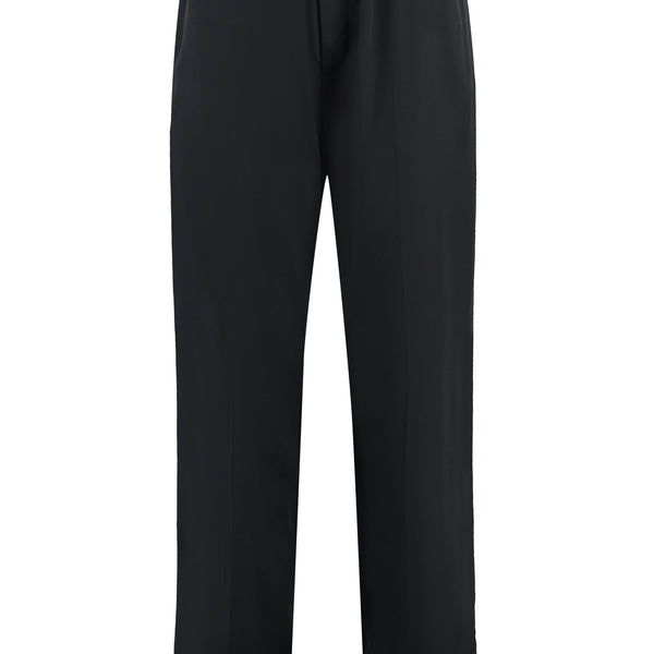 Balenciaga Pants- BALENCIAGA Elasticated Waist Trousers for Men Tailored Everyday Designer Pants