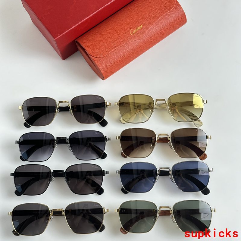 Front view of Cartier unisex sunglasses