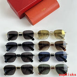 Front view of Cartier unisex sunglasses