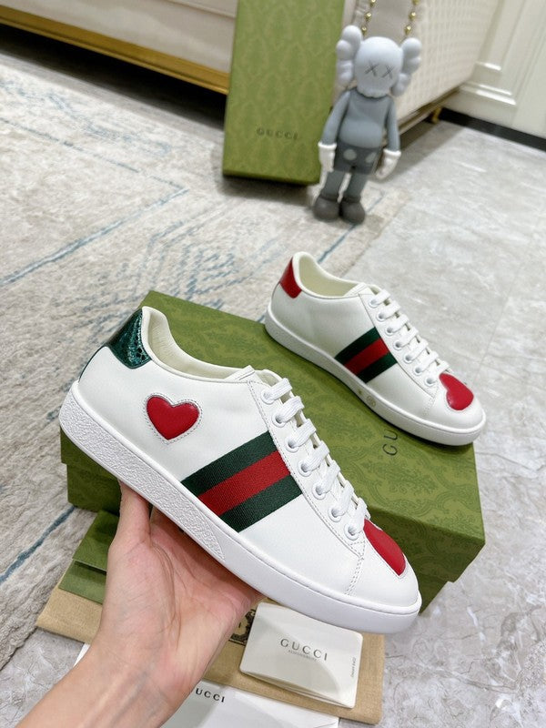 Gucci tonal black luxury sneakers view 6 padded collar comfort