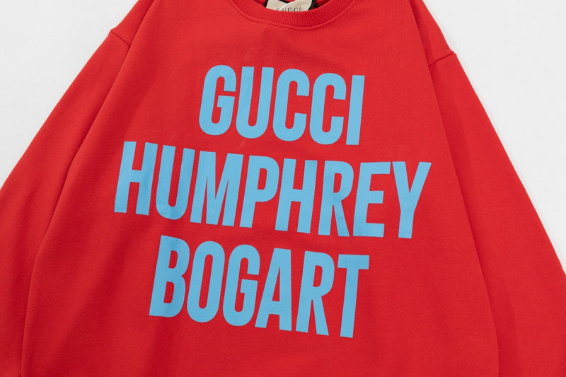 Full styled look of Gucci luxury clothing with streetwear-inspired cut
