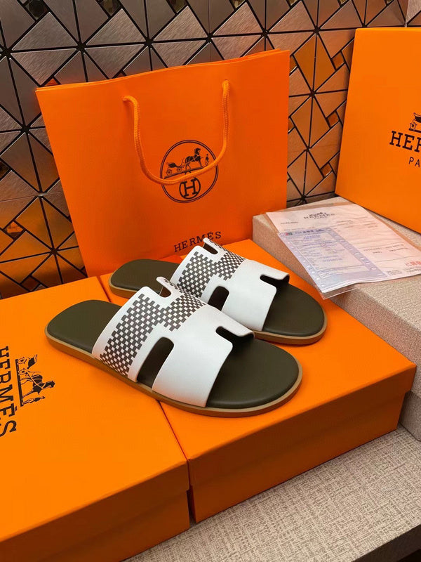 Hermès Tan Slip-On Sneakers - Lifestyle Styling Shot