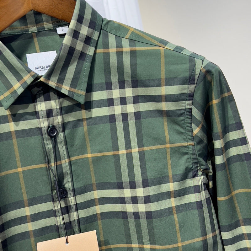 Burberry clothing close-up — premium authentic designer style