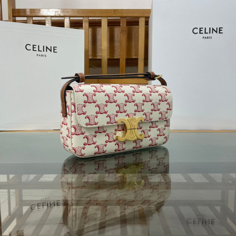 Front view of chic structured women's handbag – women's premium purse
