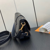  Sleek everyday bag carried on shoulder