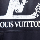 Front view of Louis Vuitton luxury clothing with tailored silhouette