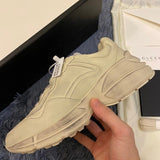 Gucci crisp white luxury sneakers view 4 cushioned comfort fit