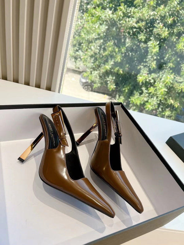 Saint Laurent luxury shoes back view — premium authentic designer style