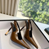 Saint Laurent luxury shoes back view — premium authentic designer style