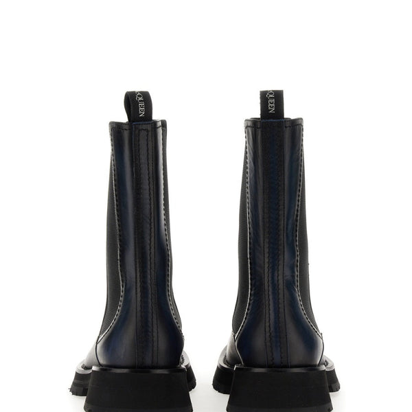 Alexander McQueen boots & booties side profile designer luxury fashion