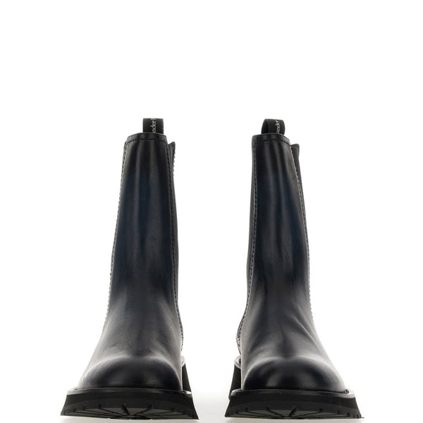 Alexander McQueen premium boots & booties detail and craftsmanship close-up