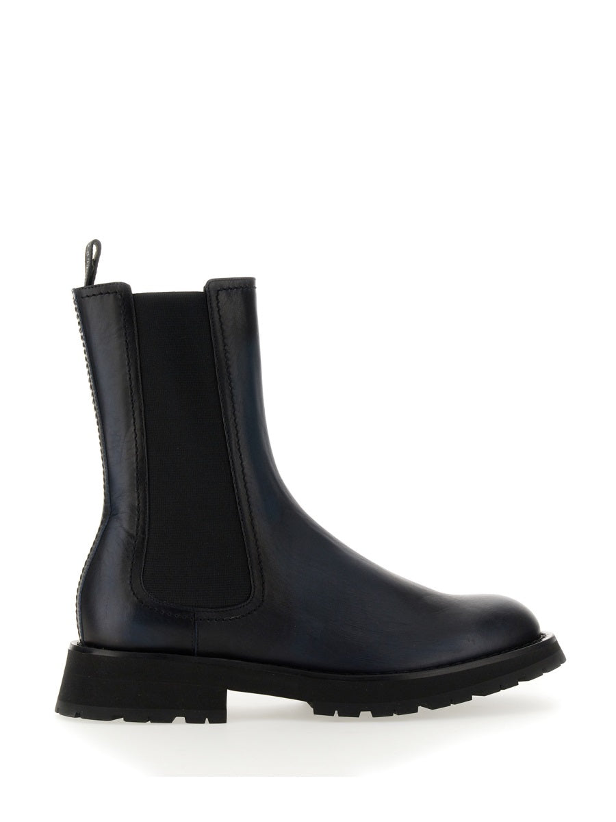 Alexander McQueen boots & booties luxury designer piece front view