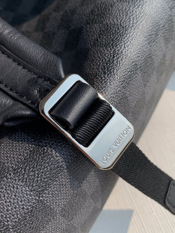 Side profile of elevated signature women's handbag – women's luxury accessory