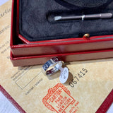 Front view of Cartier unisex jewelry piece