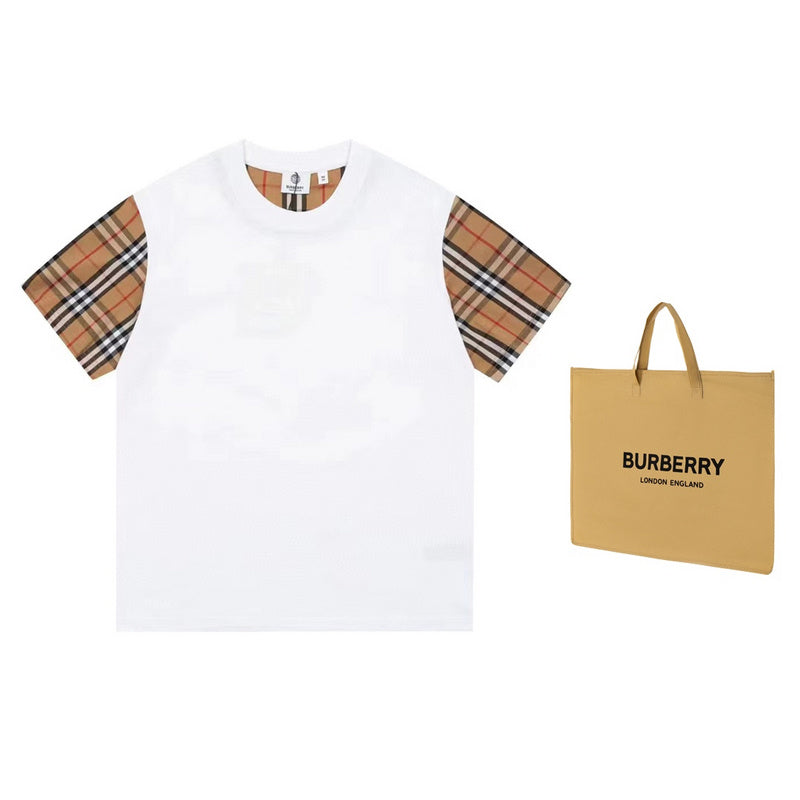 Burberry t-shirt front view — premium authentic designer style