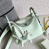  clean-lined shoulder bag detail view showing craftsmanship 8