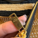 Detail shot of Celine Handbag premium leather texture