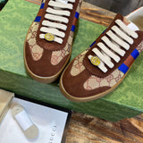 Gucci two-tone luxury sneakers view 4 streetwear statement look