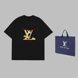 Back view of Louis Vuitton cotton t-shirt with tailored silhouette