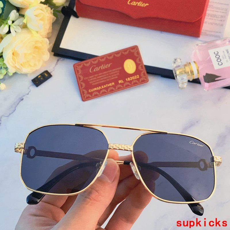 Front view of Cartier unisex sunglasses