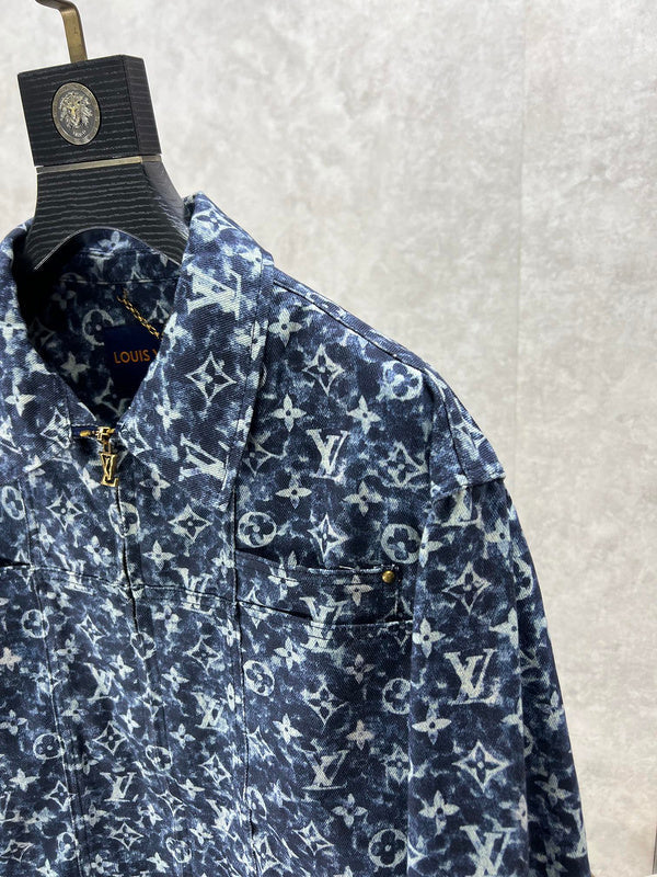 Full styled look of Louis Vuitton luxury clothing with runway-inspired design
