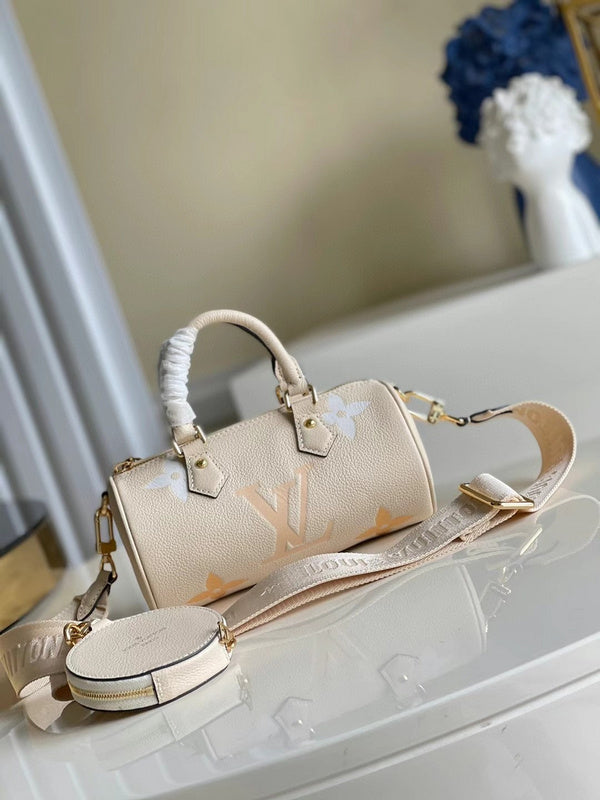 Front view of sleek elevated women's handbag – women's statement bag