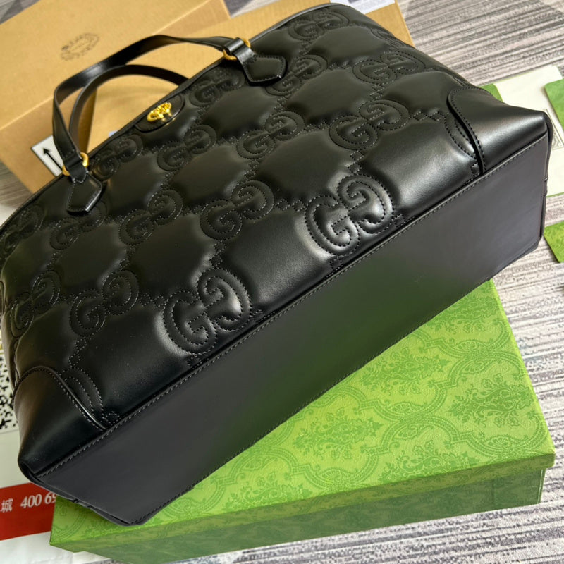 Back view of elevated classic women's handbag – women's luxury accessory