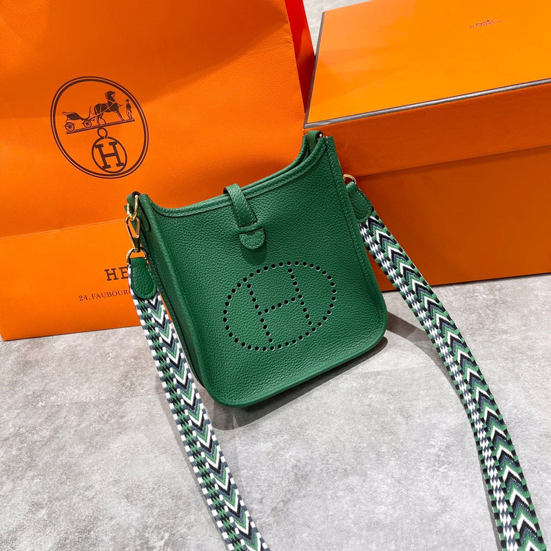 Close-up detail of balanced bag design