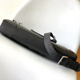  carryall bag close-up of hardware and finish