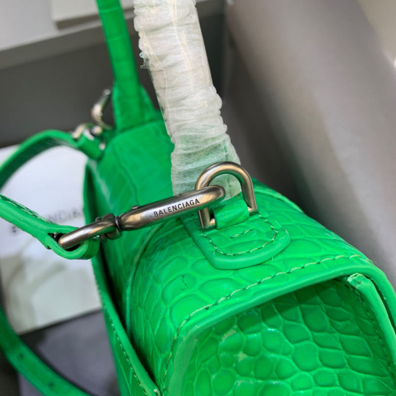 Elegant Faux Leather Handbag - Signature Hardware Accents | Women's Premium Handbag #564 - styled full view (image 7) of designer-inspired handbag