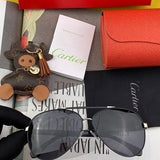 Full view of Cartier unisex sunglasses