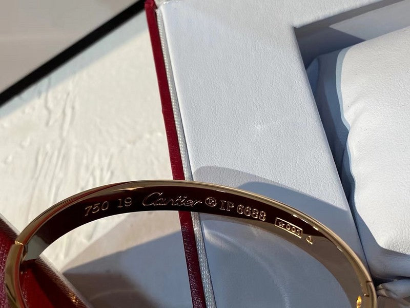 Front view of Cartier unisex jewelry piece