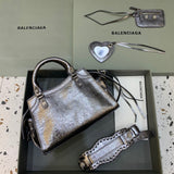 Modern Faux Leather Handbag - Premium Craftsmanship Detailing | Women's Premium Handbag #338 - close-up detail shot (image 3) of designer-inspired handbag