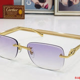 Front view of Cartier unisex sunglasses