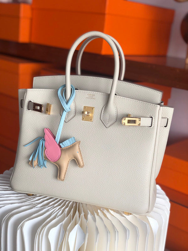 Considered bag shown from front angle