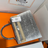  Statement tote bag carried on shoulder 10