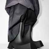 Balenciaga premium boots detail and craftsmanship close-up
