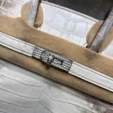 Close-up detail of effortless bag design