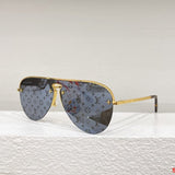 Lifestyle view of Louis Vuitton unisex sunglasses