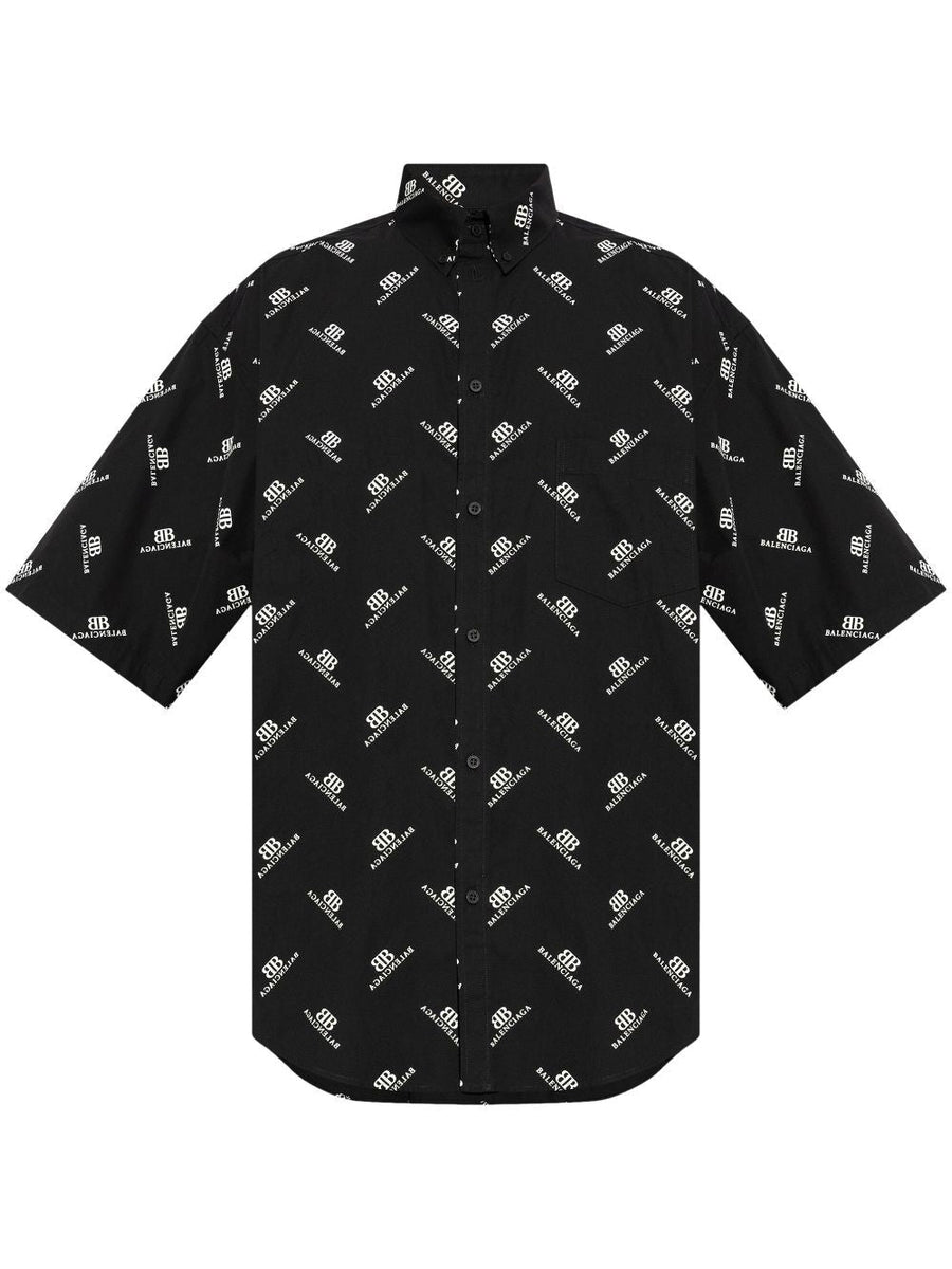 Balenciaga shirts luxury designer piece front view