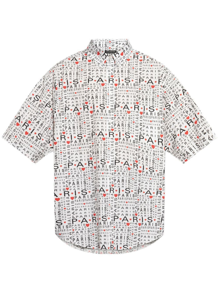 Balenciaga shirts luxury designer piece front view