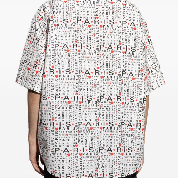 Balenciaga Tops- BALENCIAGA Large Fit Casual Shirt for Men Elegant Everyday Designer Top
