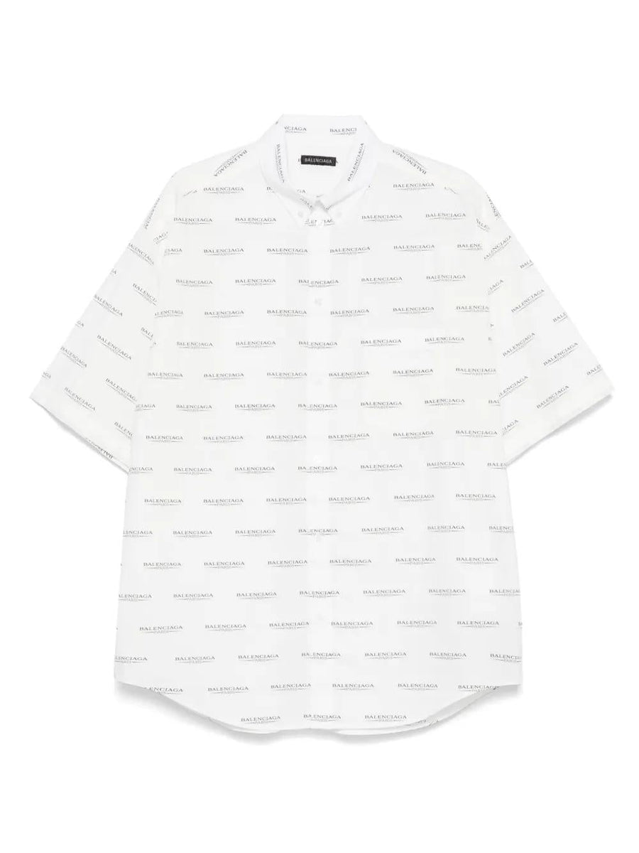 Balenciaga Tops? BALENCIAGA Large Fit Casual Shirt for Men Premium Designer Casual Top
